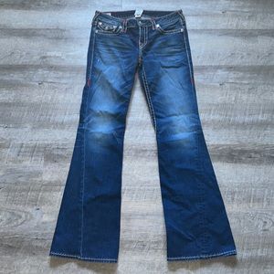 True Religion Joey Super T flare jeans size 31
